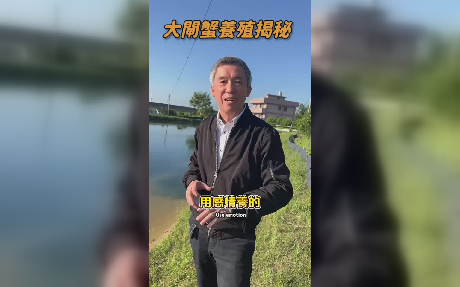 大閘蟹要用感情養 偷懶不得